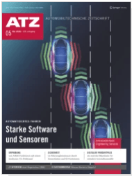 Titelseite der ATZ – Automobiltechnische Zeitschrift, Ausgabe 5/2026